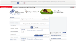 Desktop Screenshot of friuliveneziagiuliainfesta.it